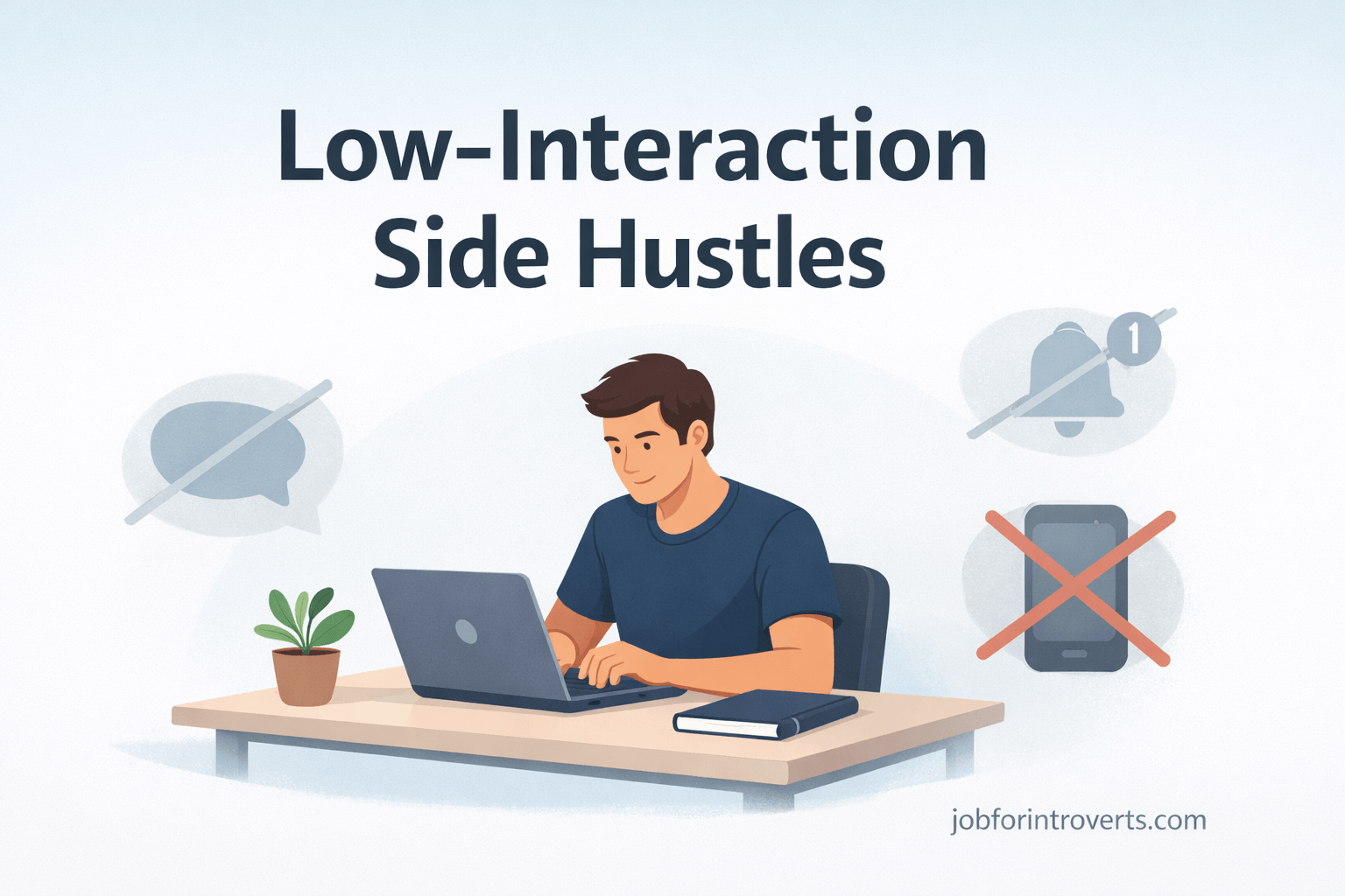 Side Hustles for Introverts (Make Money Without Dealing With People)