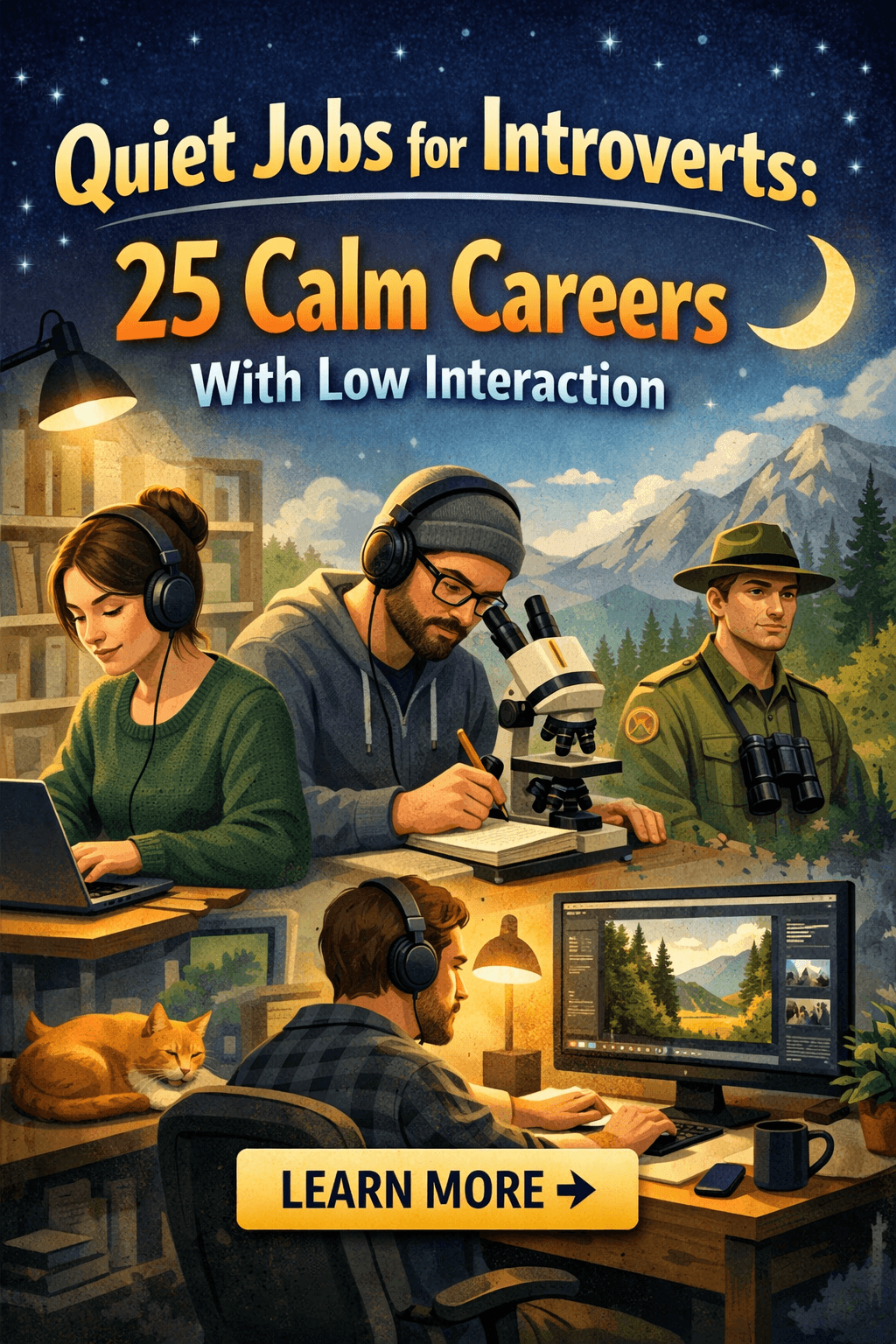Quiet Jobs for Introverts: 25 Calm Careers With Low Interaction