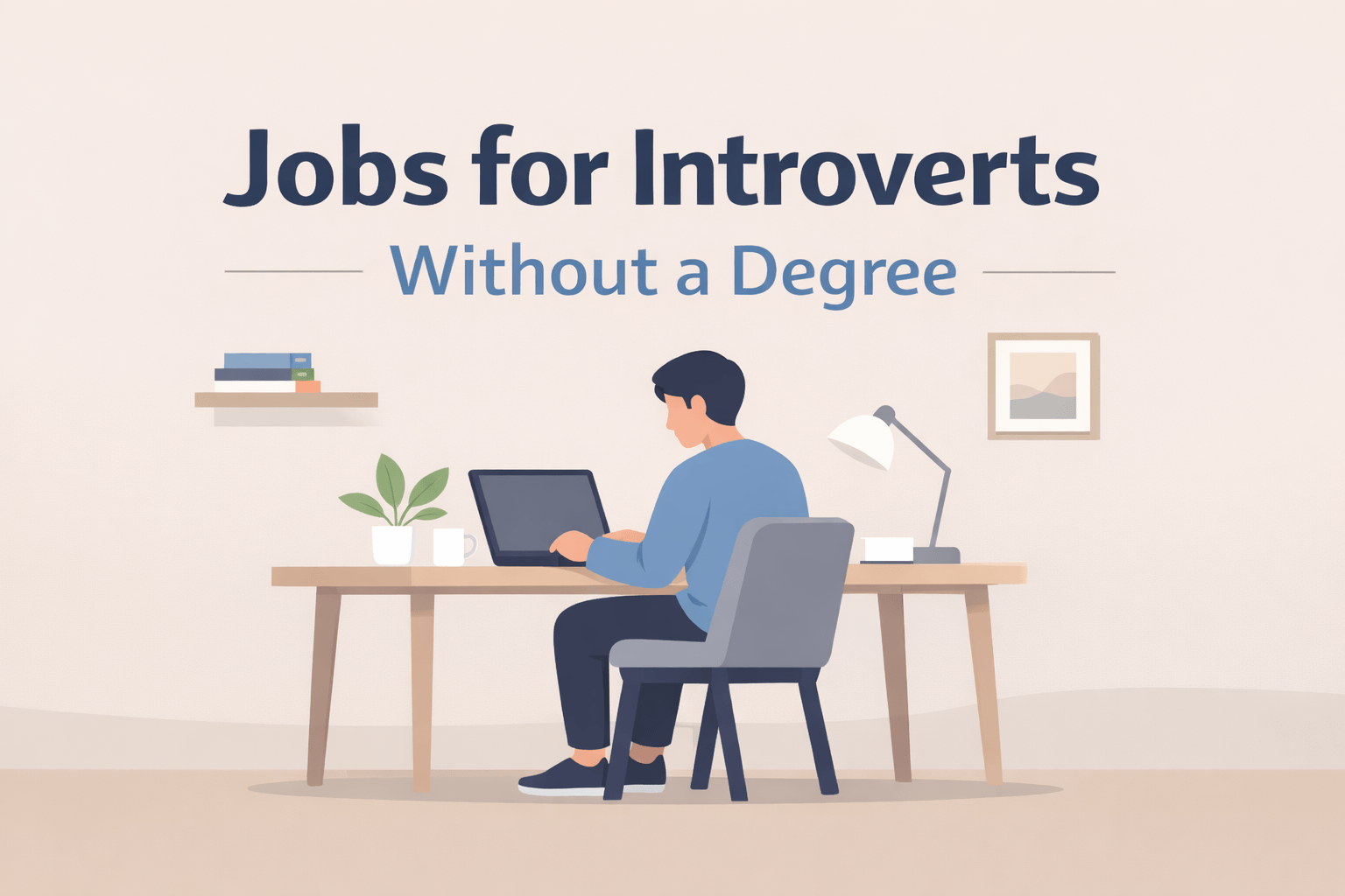 Jobs for Introverts Without a Degree (What Actually Works + What to Avoid)